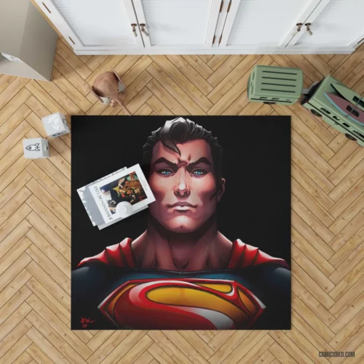 Superman DC Heroic Legacy Unveiled Comic Rug