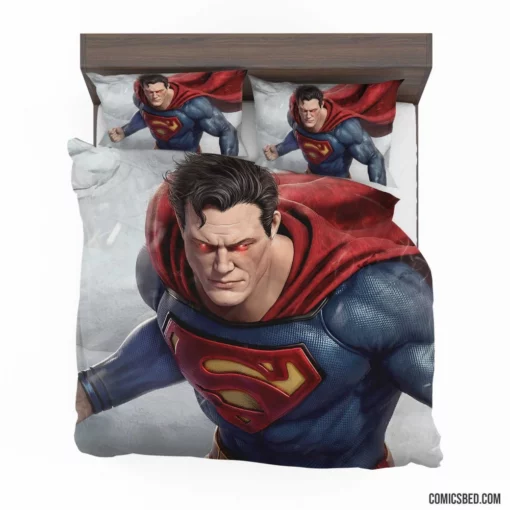 Superman DC Iconic Kryptonian Hero Comic Bedding Set 1