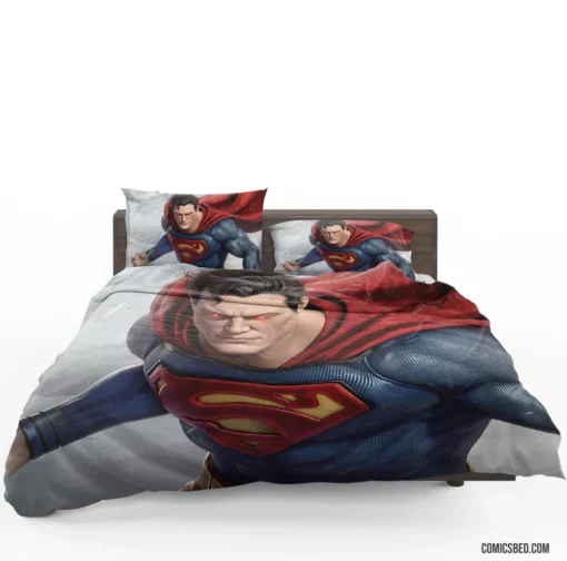 Superman DC Iconic Kryptonian Hero Comic Bedding Set