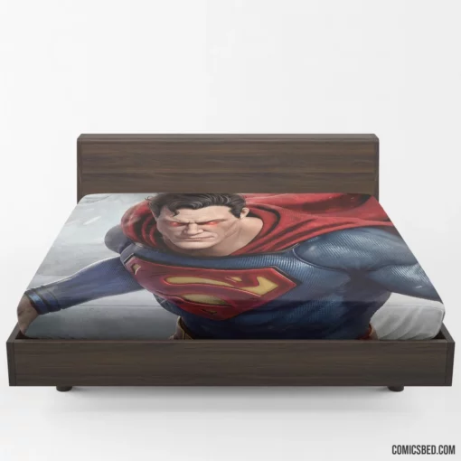 Superman DC Iconic Kryptonian Hero Comic Fitted Sheet