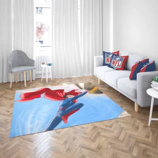 Superman DC Legendary Hero Comic Rug 2