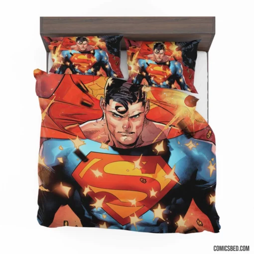 Superman DC Legendary Hero Returns Comic Bedding Set 1