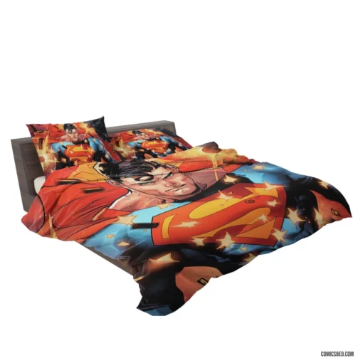 Superman DC Legendary Hero Returns Comic Bedding Set 2