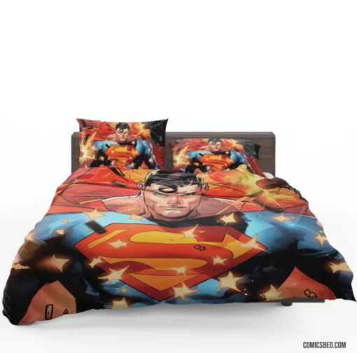 Superman DC Legendary Hero Returns Comic Bedding Set