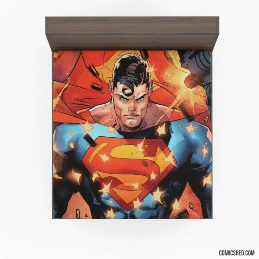 Superman DC Legendary Hero Returns Comic Fitted Sheet 1