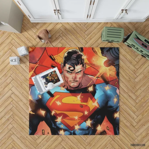 Superman DC Legendary Hero Returns Comic Rug