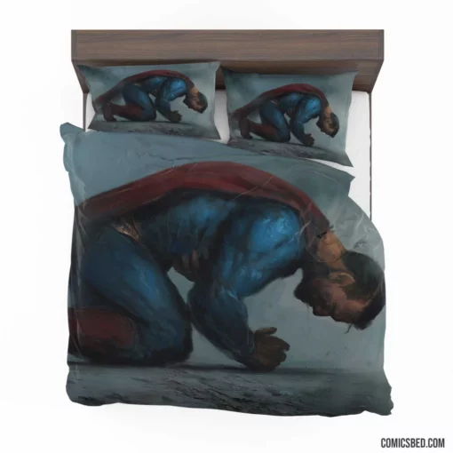 Superman DC Legendary Hero Soars Comic Bedding Set 1