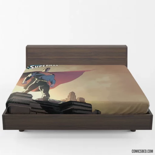 Superman DC Legendary Icon Comic Fitted Sheet