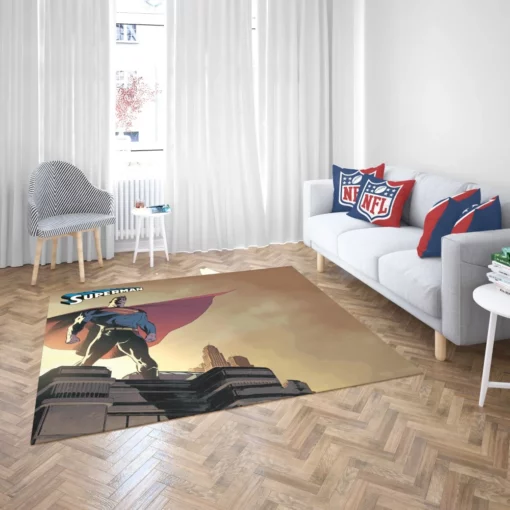 Superman DC Legendary Icon Comic Rug 2