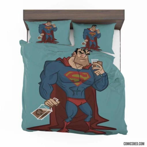 Superman DC Legendary Iconic Hero Comic Bedding Set 1