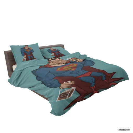 Superman DC Legendary Iconic Hero Comic Bedding Set 2