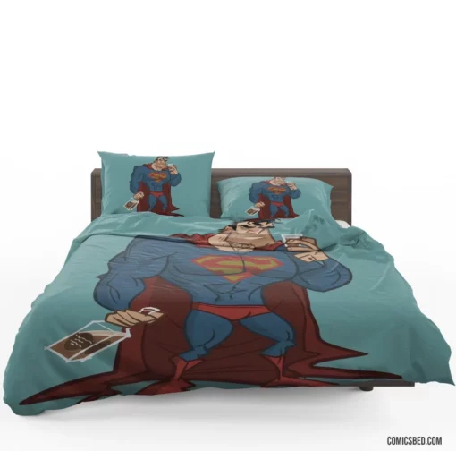 Superman DC Legendary Iconic Hero Comic Bedding Set