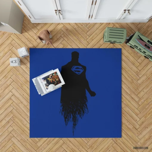 Superman DC Man of Steel Comic Rug