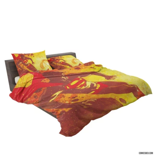 Superman DC Man of Steel Super Hero Comic Bedding Set 2