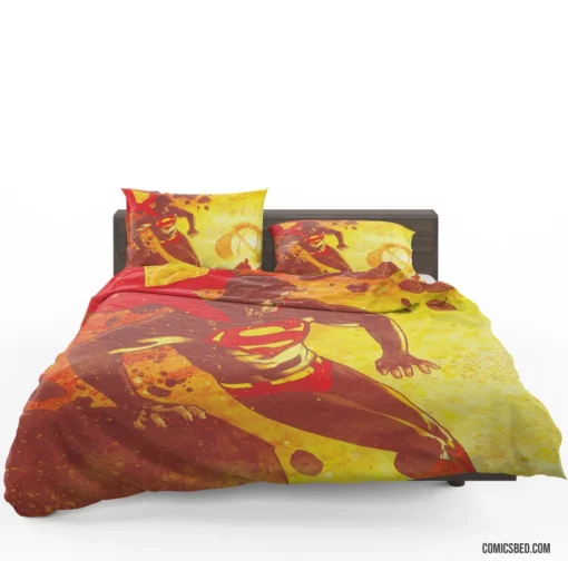 Superman DC Man of Steel Super Hero Comic Bedding Set