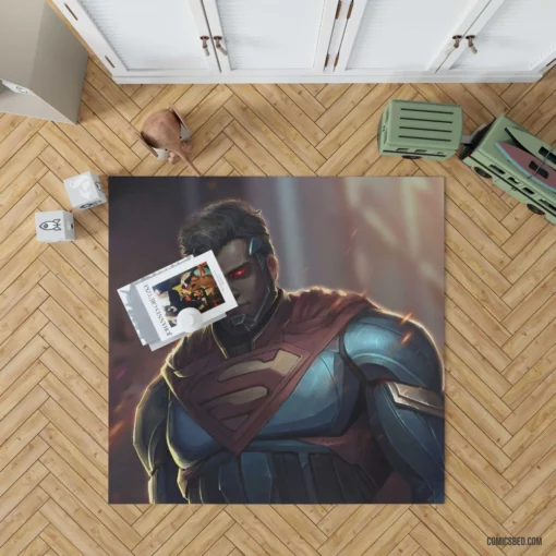 Superman DC Man of Tomorrow Comic Rug