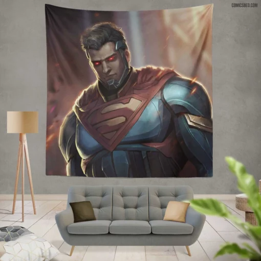 Superman DC Man of Tomorrow Comic Wall Tapestry