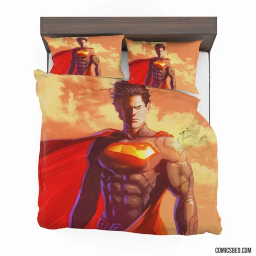 Superman DC Mighty Man of Steel Comic Bedding Set 1