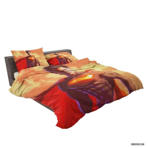 Superman DC Mighty Man of Steel Comic Bedding Set 2