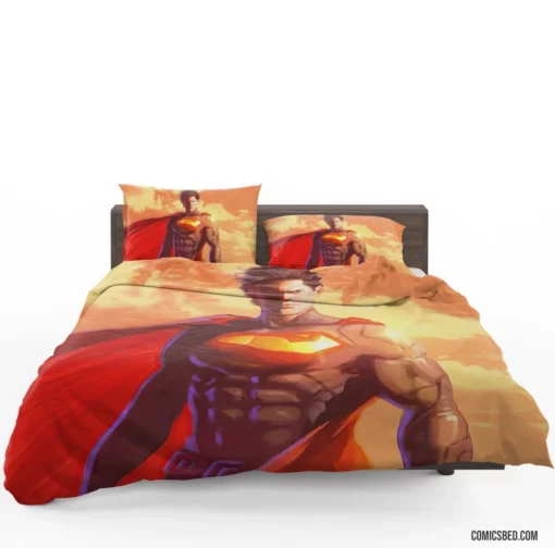 Superman DC Mighty Man of Steel Comic Bedding Set