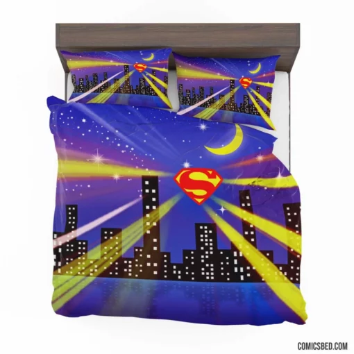 Superman Iconic City Savior Comic Bedding Set 1