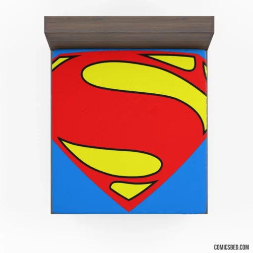 Superman Iconic Kryptonian Comic Fitted Sheet 1