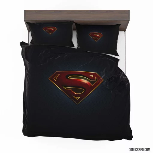 Superman Iconic Man of Steel Comic Bedding Set 1