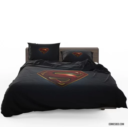 Superman Iconic Man of Steel Comic Bedding Set