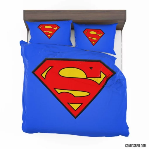 Superman Man of Steel Comic Bedding Set 1