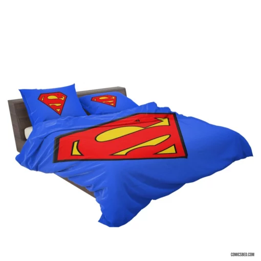 Superman Man of Steel Comic Bedding Set 2