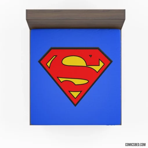 Superman Man of Steel Comic Fitted Sheet 1