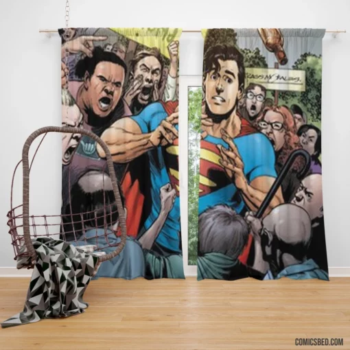 Superman The Unstoppable Hero Comic Curtain