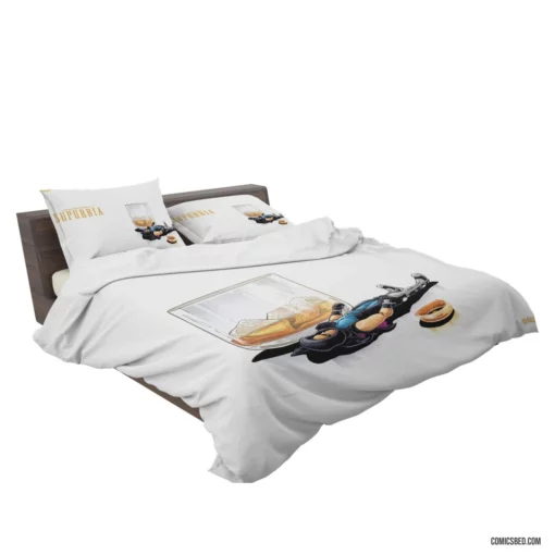 Supurbia Suburban Superheroes Comic Bedding Set 2