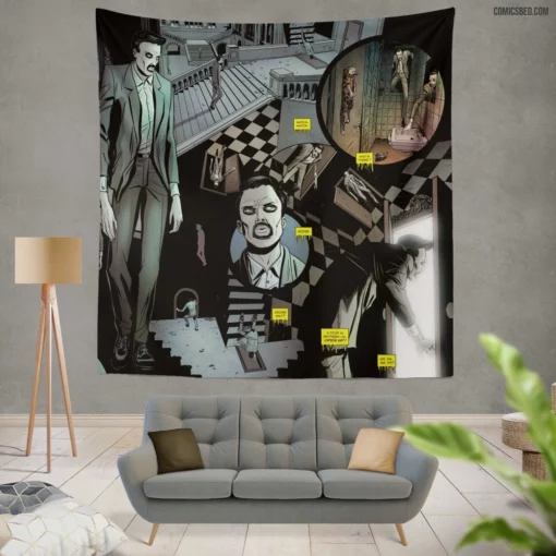 Survivor Club Eerie Chronicles Comic Wall Tapestry