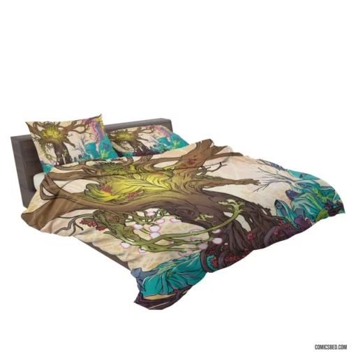 Swamp Thing DC Enigmatic Entity Comic Bedding Set 2