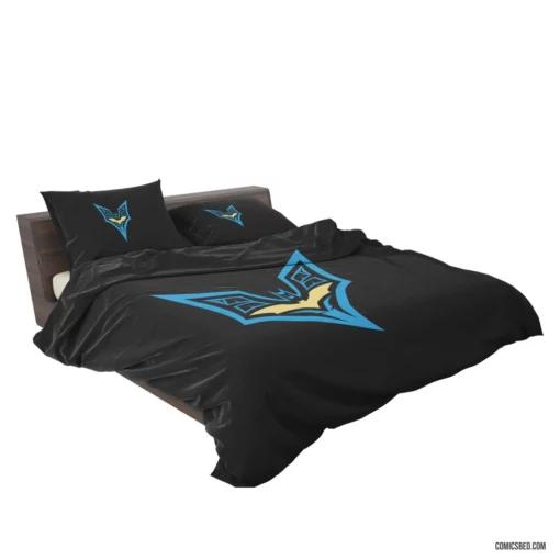 Symbol of Justice The Batman Logo Comic Bedding Set 2