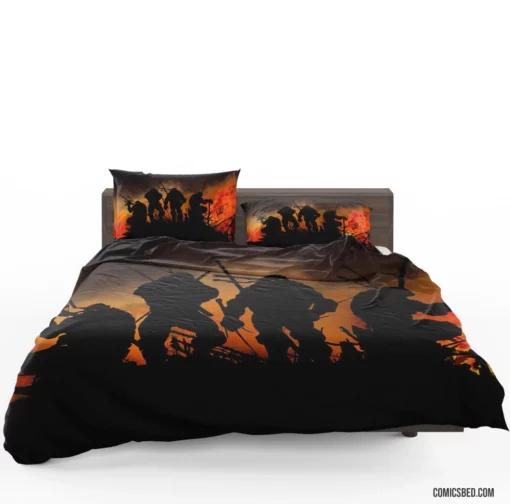 Teenage Mutant Ninja Turtles in a Half-Shell Comic Bedding Set