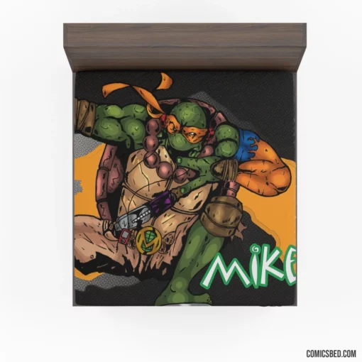 TMNT Turtle Heroes Comic Fitted Sheet 1