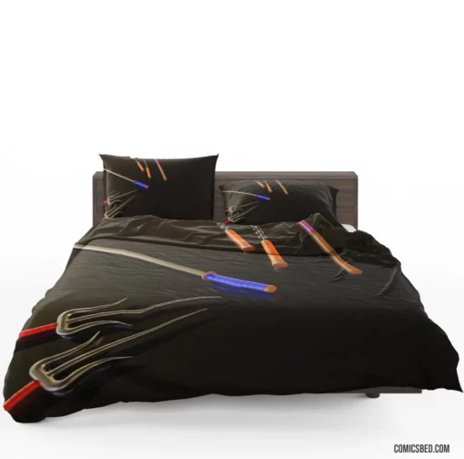 TMNT Weapon Heroes in a Half Shell Comic Bedding Set