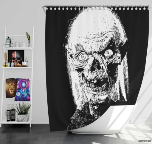 Tales From The Crypt Horror Comic Shower Curtain