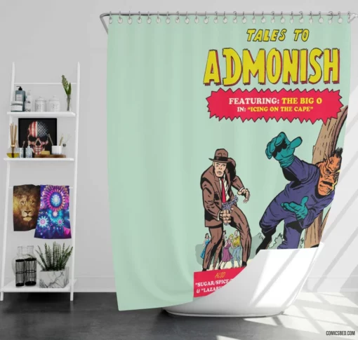 Tales to Admonish Dark Parables Comic Shower Curtain