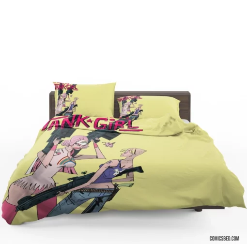 Tank Girl Offbeat Chronicles Comic Bedding Set