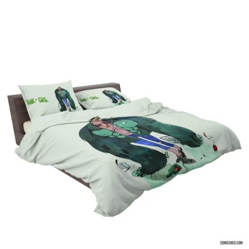 Tank Girl Post-Apocalyptic Adventures Comic Bedding Set 2