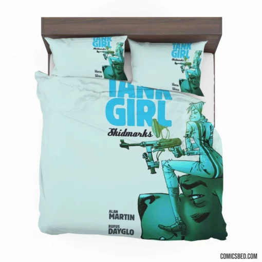 Tank Girl Rebellious Exploits Comic Bedding Set 1