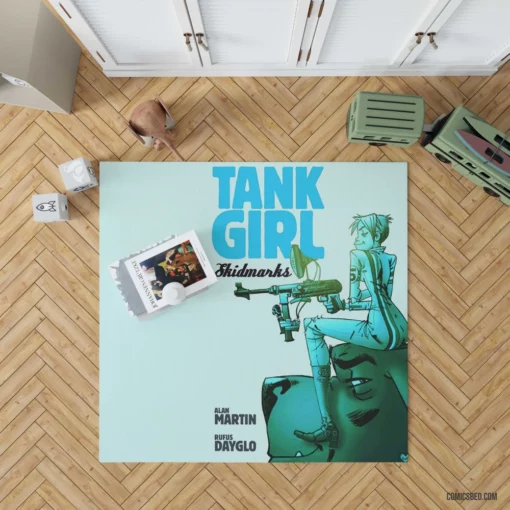 Tank Girl Rebellious Exploits Comic Rug