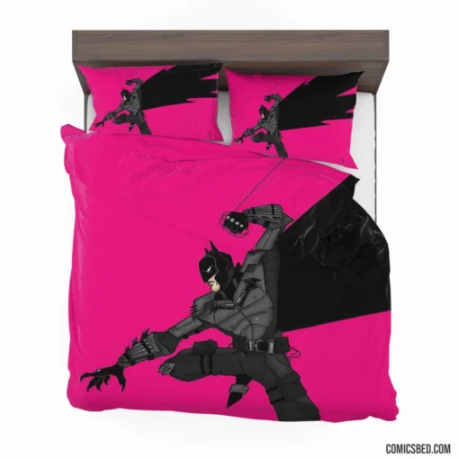 Tech Genius Lucius Fox Exploits Comic Bedding Set 1