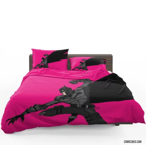 Tech Genius Lucius Fox Exploits Comic Bedding Set