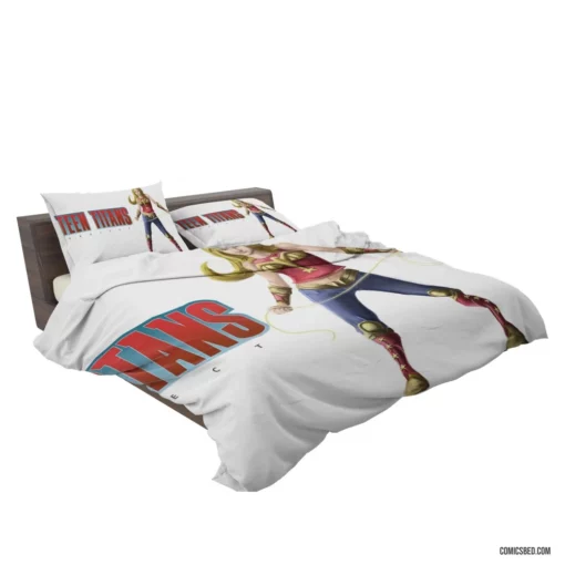 Teen Titans Cassandra Sandsmark Young Heroes Unite Comic Bedding Set 2