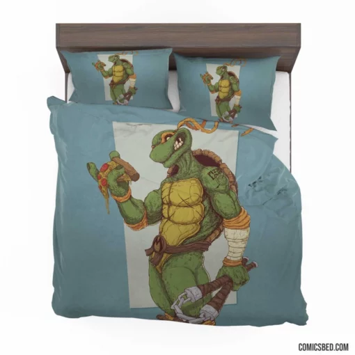 Teenage Mutant Ninja Turtles Michelangelo Heroes in a Half-Shell Comic Bedding Set 1
