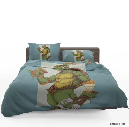 Teenage Mutant Ninja Turtles Michelangelo Heroes in a Half-Shell Comic Bedding Set